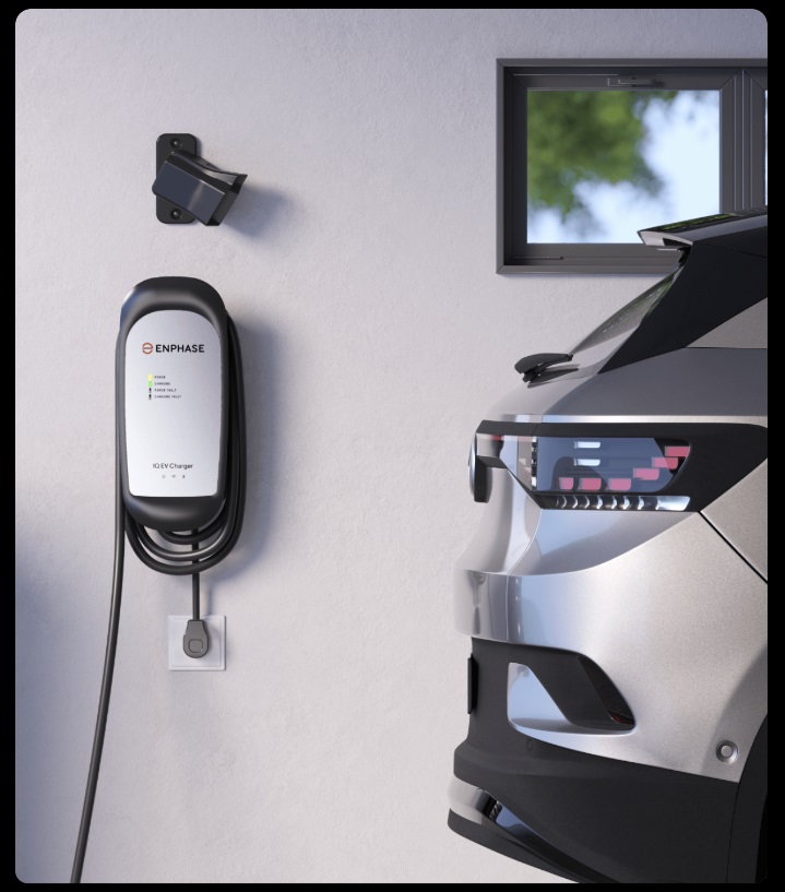 An enphase ev charger - Solar Energy Partners are expert ev installers in Charleston / Mt. Pleasant, SC.